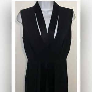 Francisco Costa for Calvin Klein Black Sleeveless Dress-Size 4
